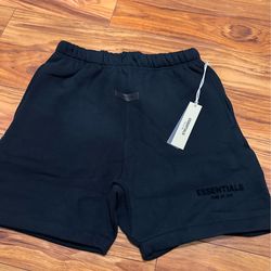 Black Essentials Shorts