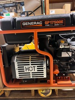Generac GP17500E Portable Generator – 17,500W