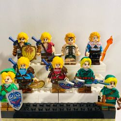 Zelda Fantasy Kingdom 8pc Minifigure Collection LEGO Compatible