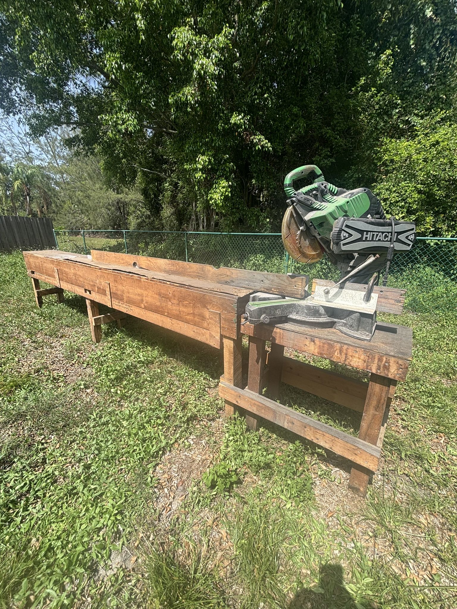 Saw and Table