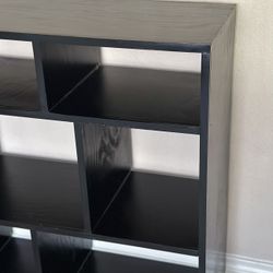 Black Display Shelf