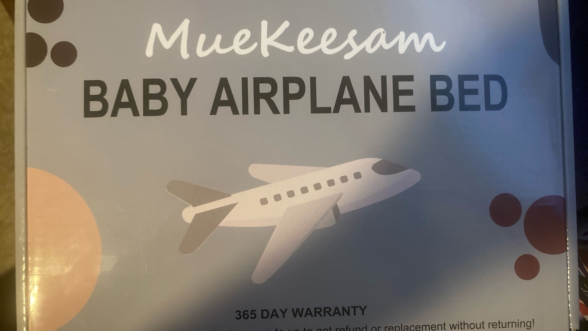 Infant Airplane Bed