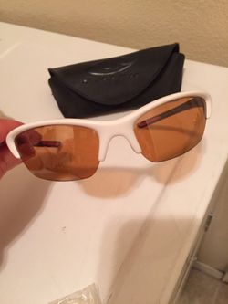 Smith white framed sunglasses with extra pair of lenses