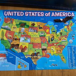 USA Map Puzzle