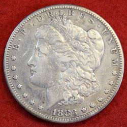 1883-CC Morgan Liberty Dollar 90% Silver High Grade Coin