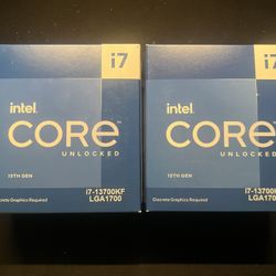 Intel i7-13700KF UNLOCKED