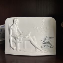 LLADRO Signed Art Piece