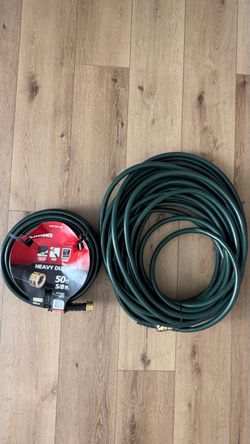 Husky Heavy Duty 50ft and 100ft 5/8in Garden Hose
