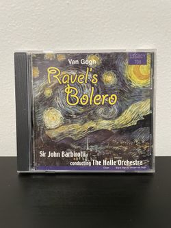 Van Gogh Ravel’s Bolero CD Album Classical Sir John Barbirolli Halle Orchestra