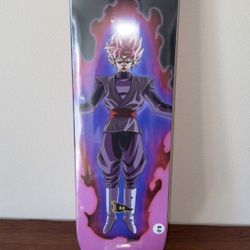 Dragon Ball X Primitive Skate Deck & Wheels (Goku Black)