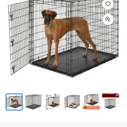 Large dog kennel