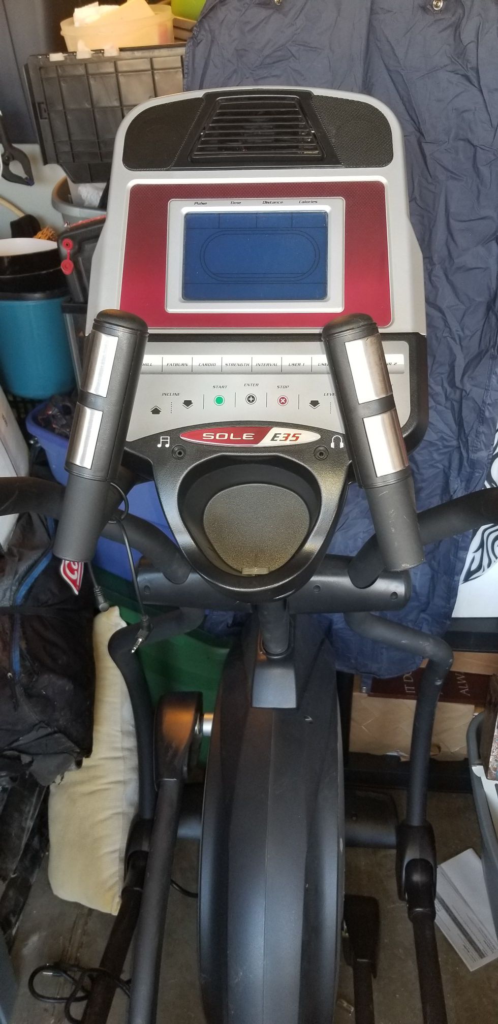Sole Fitness E35 Elliptical Trainer - tested working good