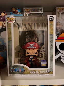 Gol D Roger Wanted Poster Funko Pop