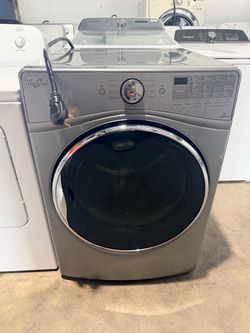 Whirlpool dryer electric super capacity gray