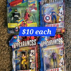 Marvel Toys 1999 $10 Each
