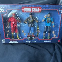 Wwe John Cena 3 pack action figures