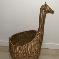 Brand new Pottery barn kids Giraffe Shaped Storage Basket