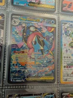 SIR Greninja pokemon card
