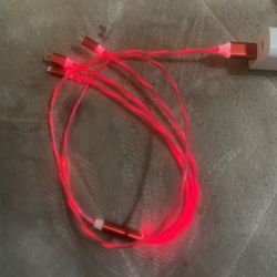 3-in-1 Glowing Charging Cable