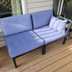 Patio Loveseat Couch With Cover