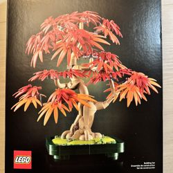 LEGO Botanicals Japanese Red Maple Bonsai Tree