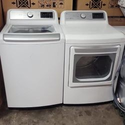 LG Washer And Electric Dryer 