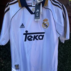 Real Madrid Home Jersey 99/00