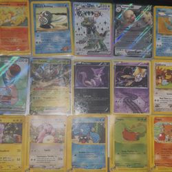 65 Ct Pokémon Card Lot 90s And Modern Cards