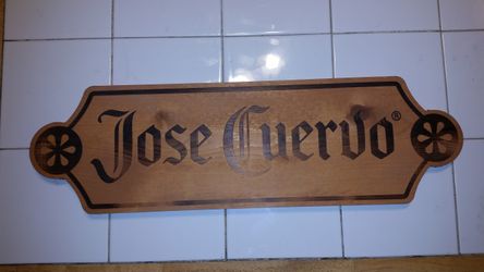 JOSE CUERVO WOODEN SIGN