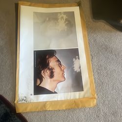 Large John Lennon print