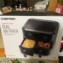 Chef man Dual Air Fryer Brand New 