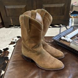 TECOVAS SUEDE “Johnny” Boots!!! Size 9.5D!!!