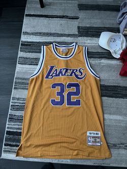 Magic Johnson Lakers Jersey