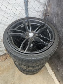 20 in rims full set 5 lugs