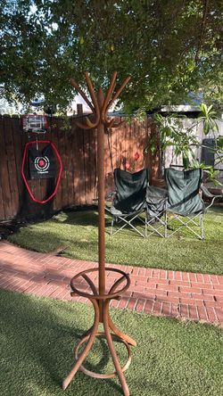 Bentwood Style Coat and Hat Stand