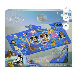 Disney 100 Soft Foam Puzzle Mat (25 pcs) – $10 FIRM