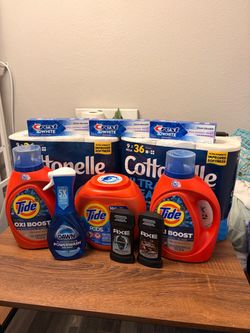 Household Essentials Bundle – Tide, Cottonelle, Crest & More
