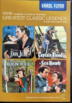 TCM Errol Flynn Greatest Classic Legends – Factory Packaging Error? 4-Disc Version