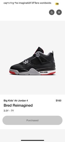 Jordan Bred 4 Re Imagined