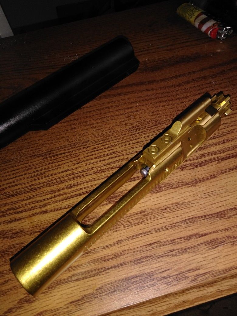 AIM TiN Titanium Nitride Bolt Carrier Group