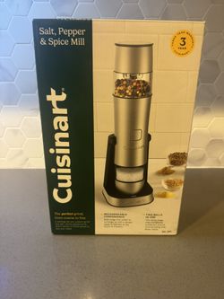 Cuisinart Salt, Pepper, and Spice Mill - Rechargeable 