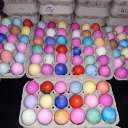 90 Easter Confetti Eggs X $35
