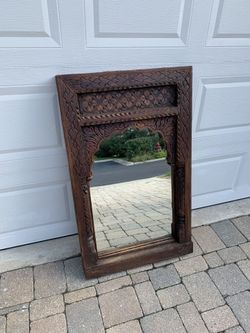 Antique Window Converted Into Mirror From Singapore
