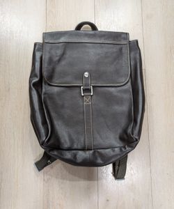 Hidesign Beaumont Hector Brown Leather Travel 2 Strap 17" Backpack Bag