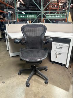 Herman Miller Aeron Chair – Sizes A B C | Ergonomic Office Chair