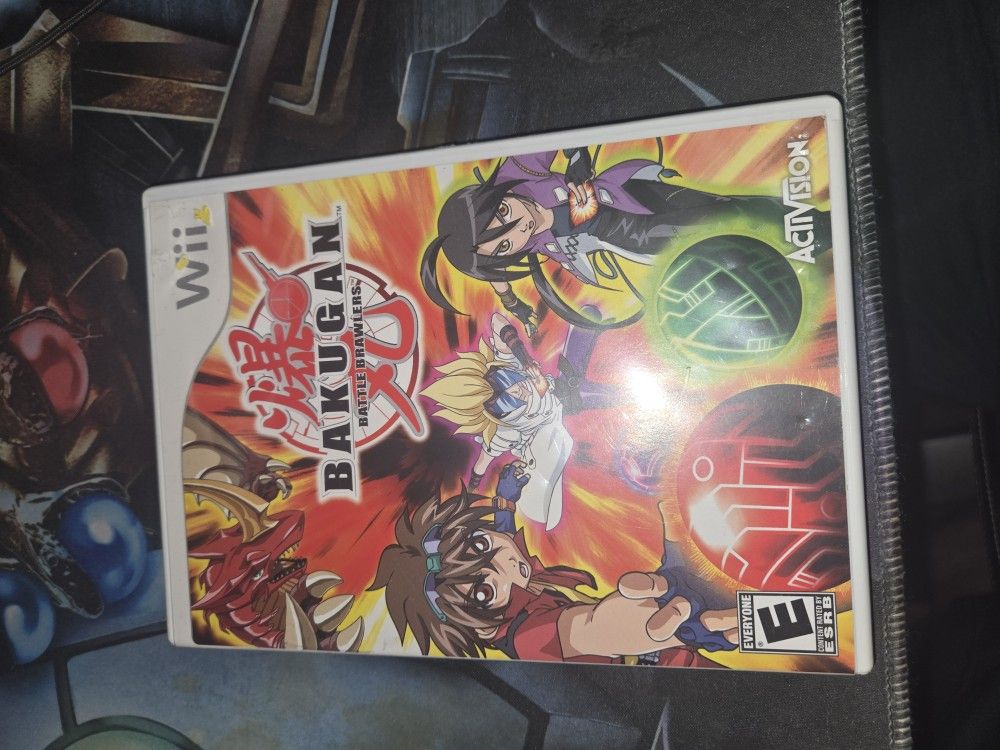 bakugan battle brawler wii