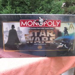 Monopoly Star Wars Classic Trilogy Edition 1997 New & Factory Sealed!


