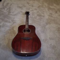 Limited Edition Keith Urban Black Label Platinum-Electric Guitar