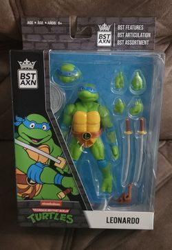 The Loyal Subjects BST AXN Teenage Mutant Ninja Turtles Leonardo 5-inch action figure