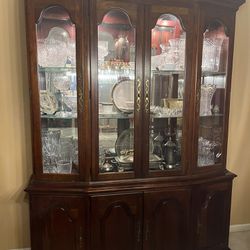 Pennsylvania House Solid Cherry Wood China Cabinet